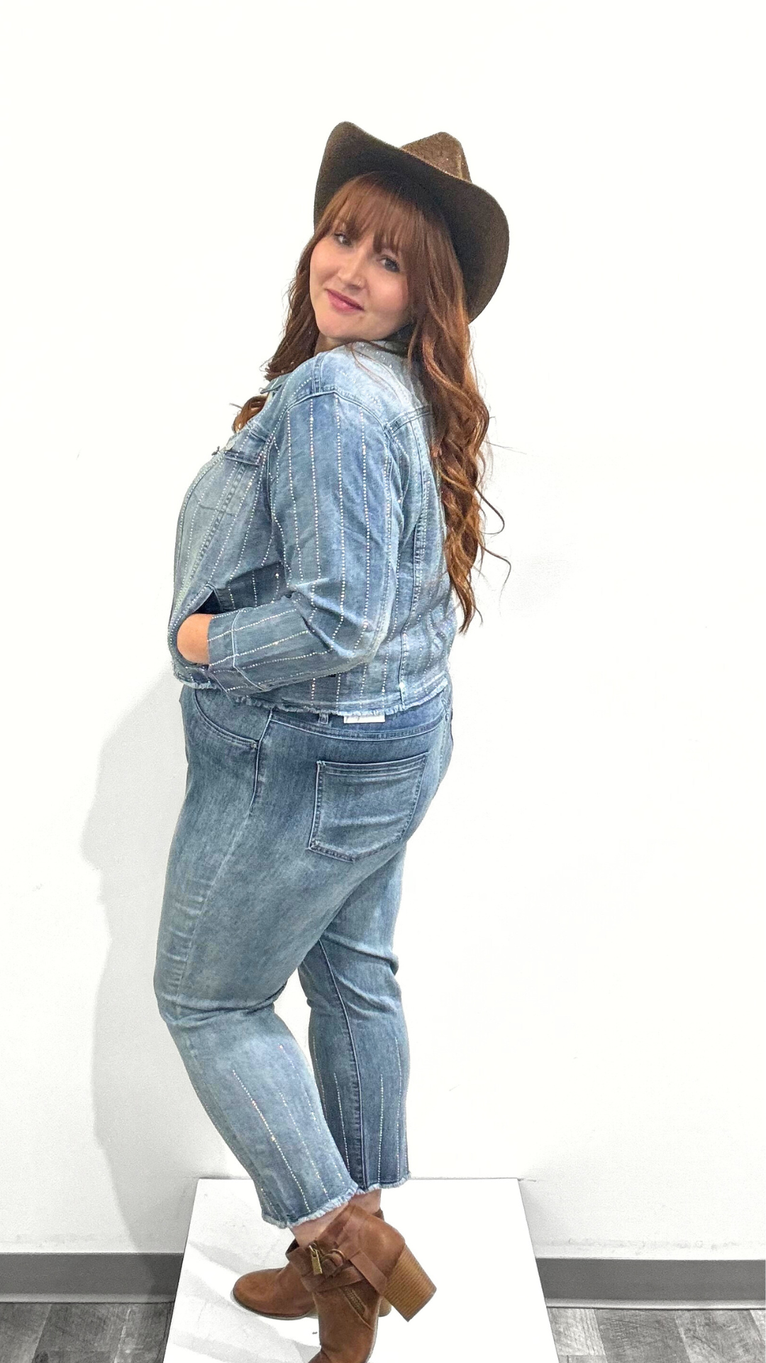 Joseph Ribkoff Rhinestone Jeans