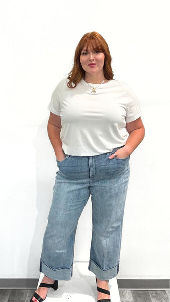 NYDJ High Rise Teresa Wide Leg
