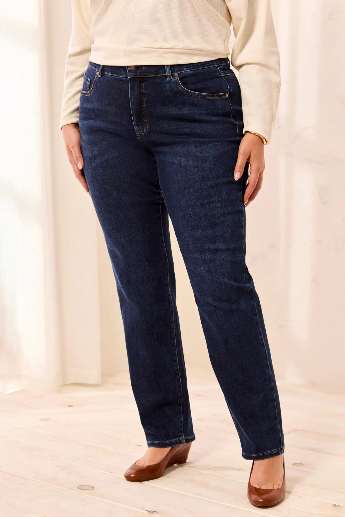 Tribal Sophia Straight Jeans