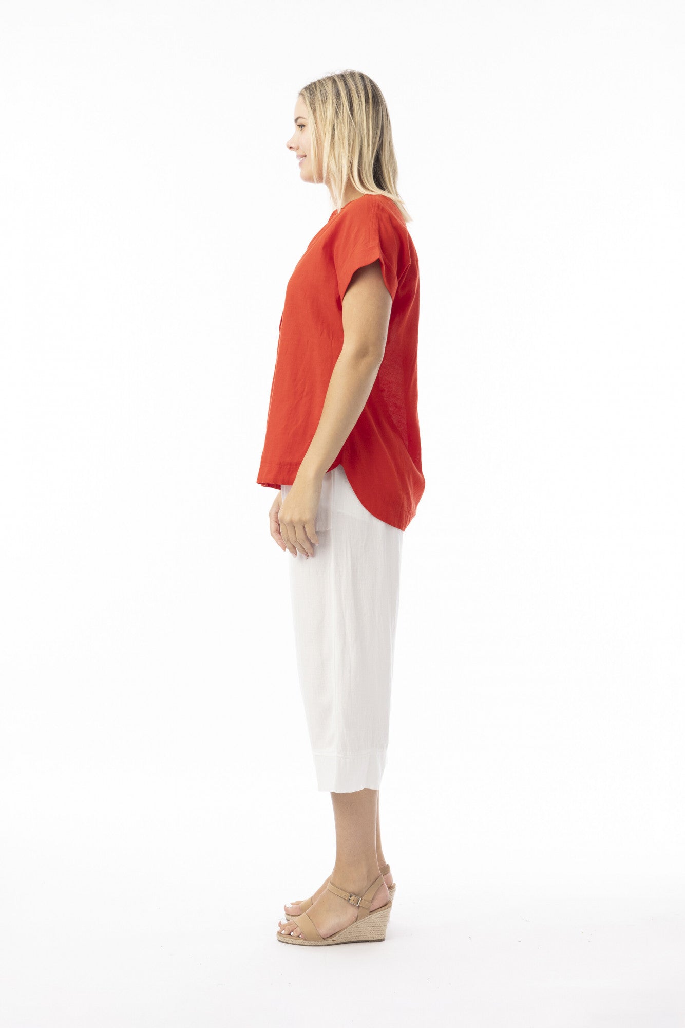 Orientique V-Neck Top