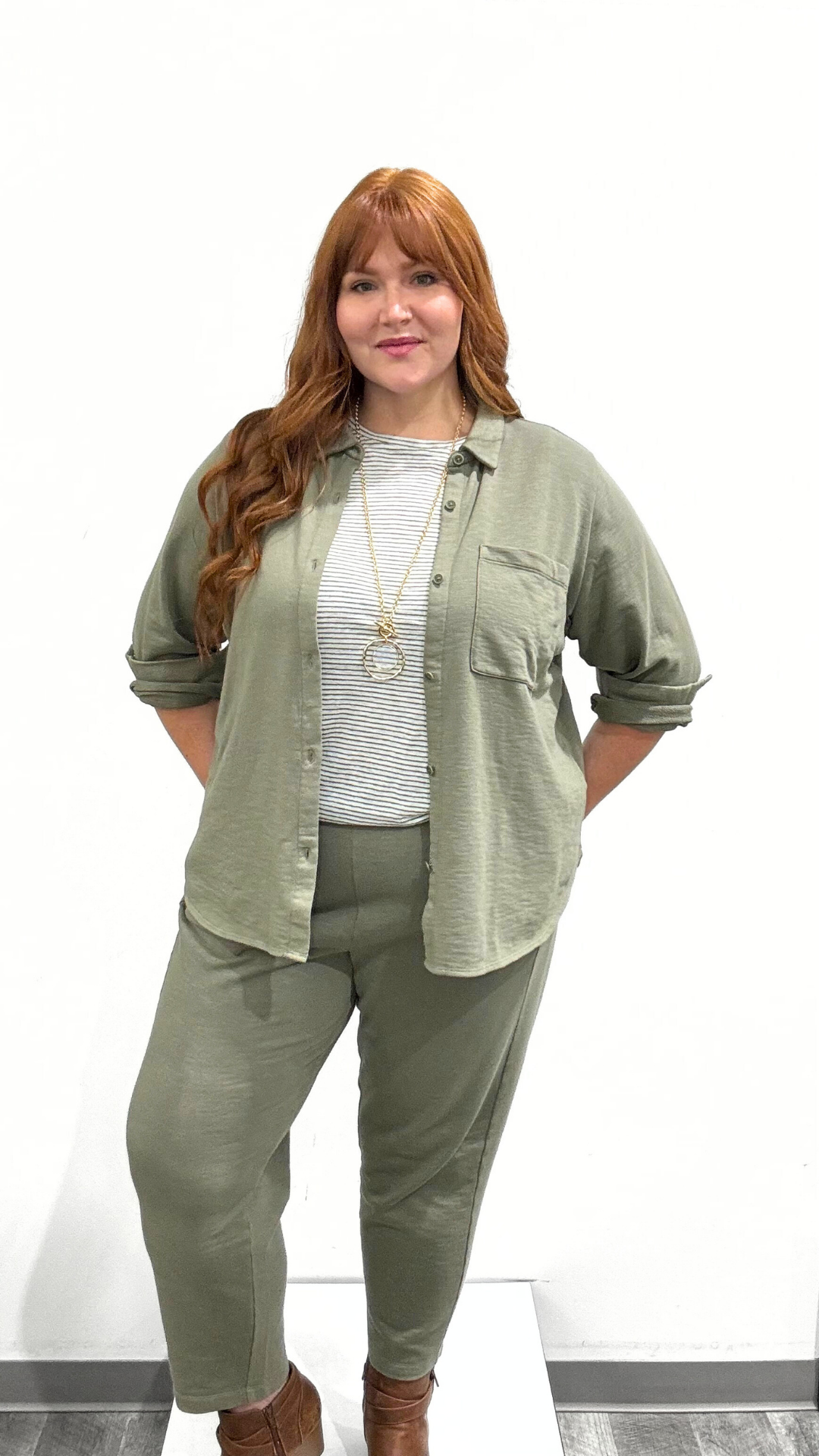 Eileen Fisher Classic Collar Shirt