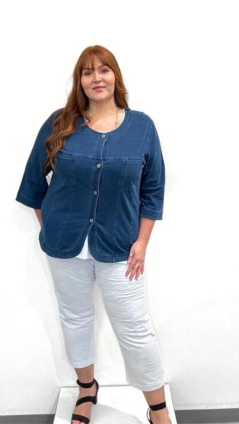 Wild Palms 3/4 Sleeve Cardigan