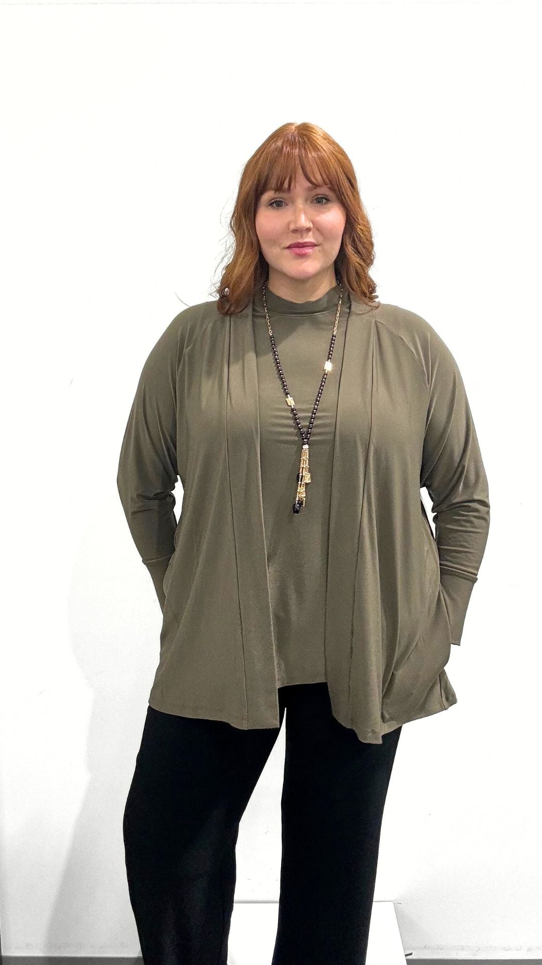 Sympli Mock Neck Top