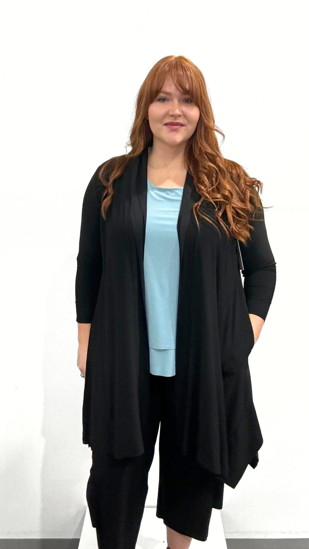 Sympli Long Duster Cardigan