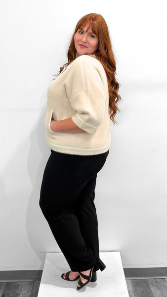 Joseph Ribkoff Boxy Sweater Jacket