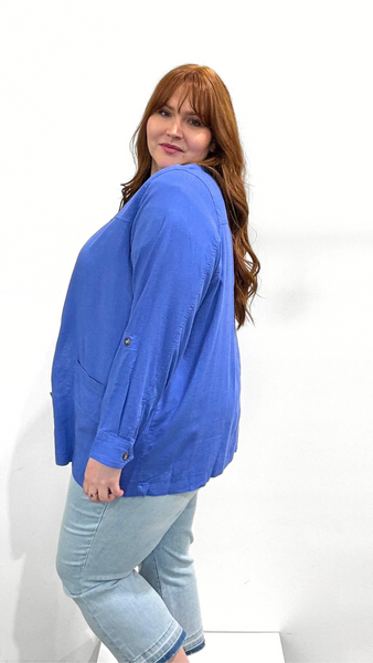 Wasabi Corinna 12 Button Blouse