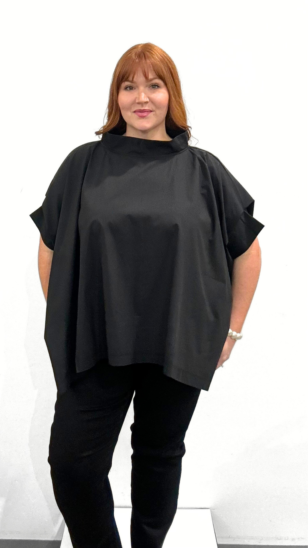 Tirelli Statement Neck Tunic