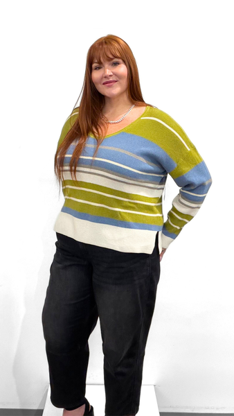 Tribal U-Neck Sweater