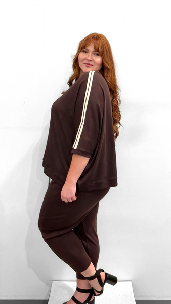 Tirelli Striped Oversize Tee