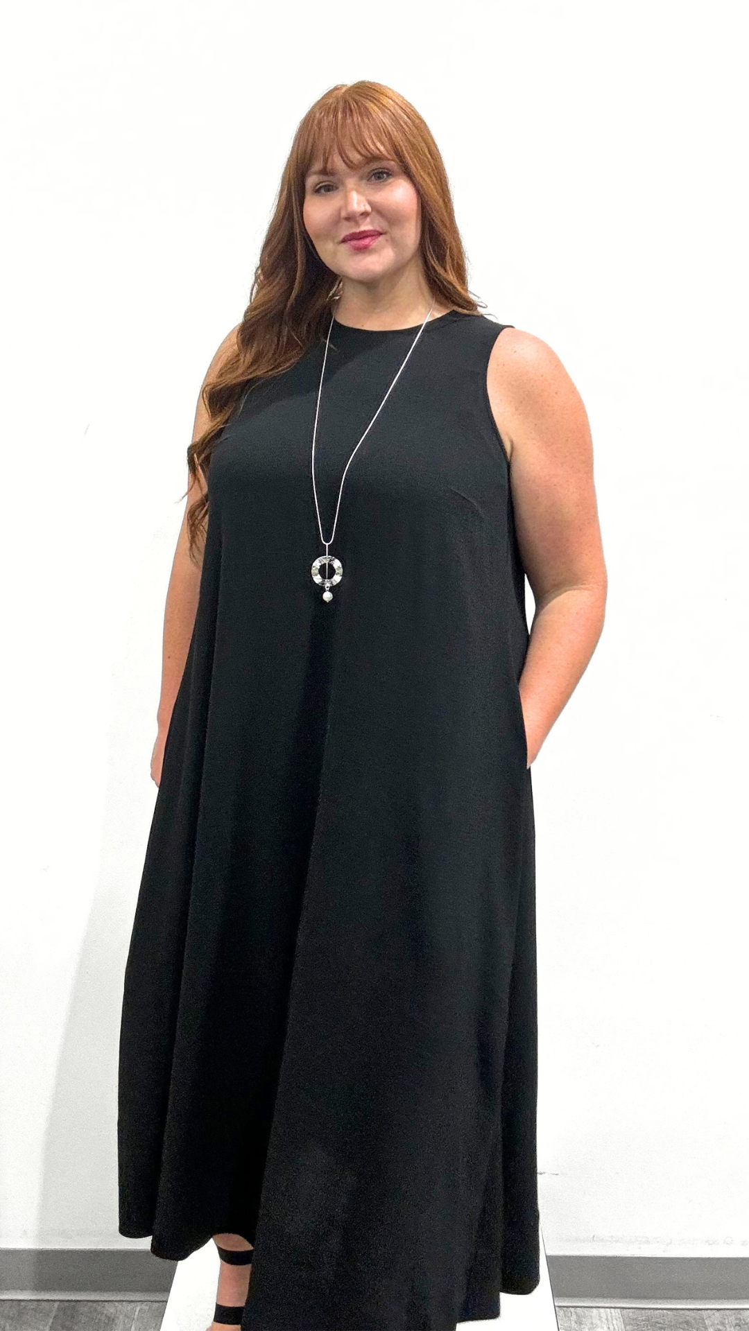 Mat Long Slip Dress