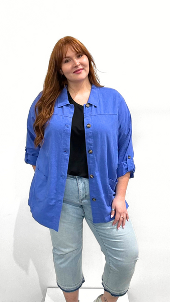 Wasabi Corinna 12 Button Blouse