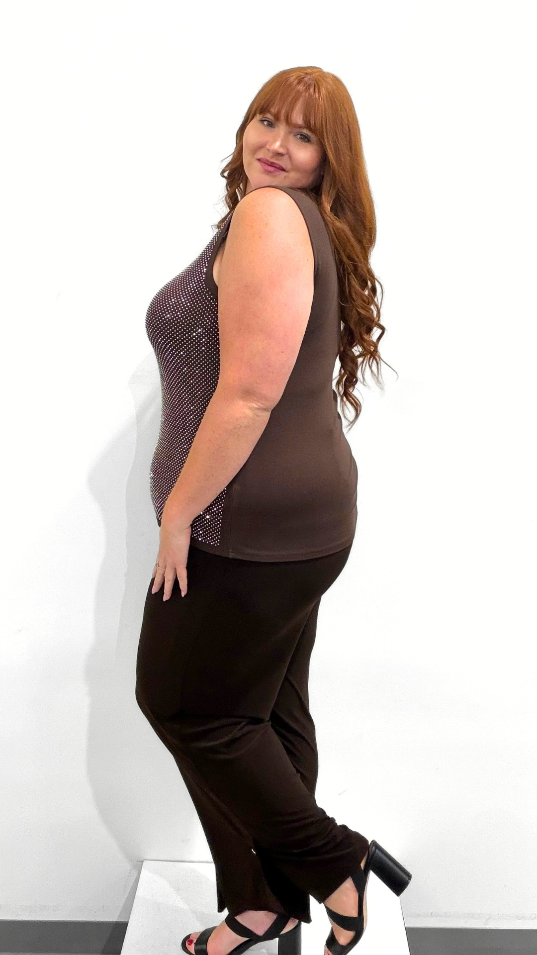 Frank Lyman Bedazzle Tank