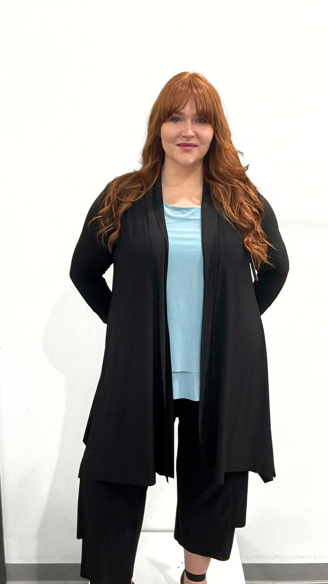 Sympli Long Duster Cardigan