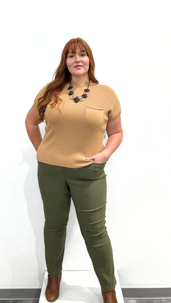 Tribal Short Sleeve Dolman Sweater