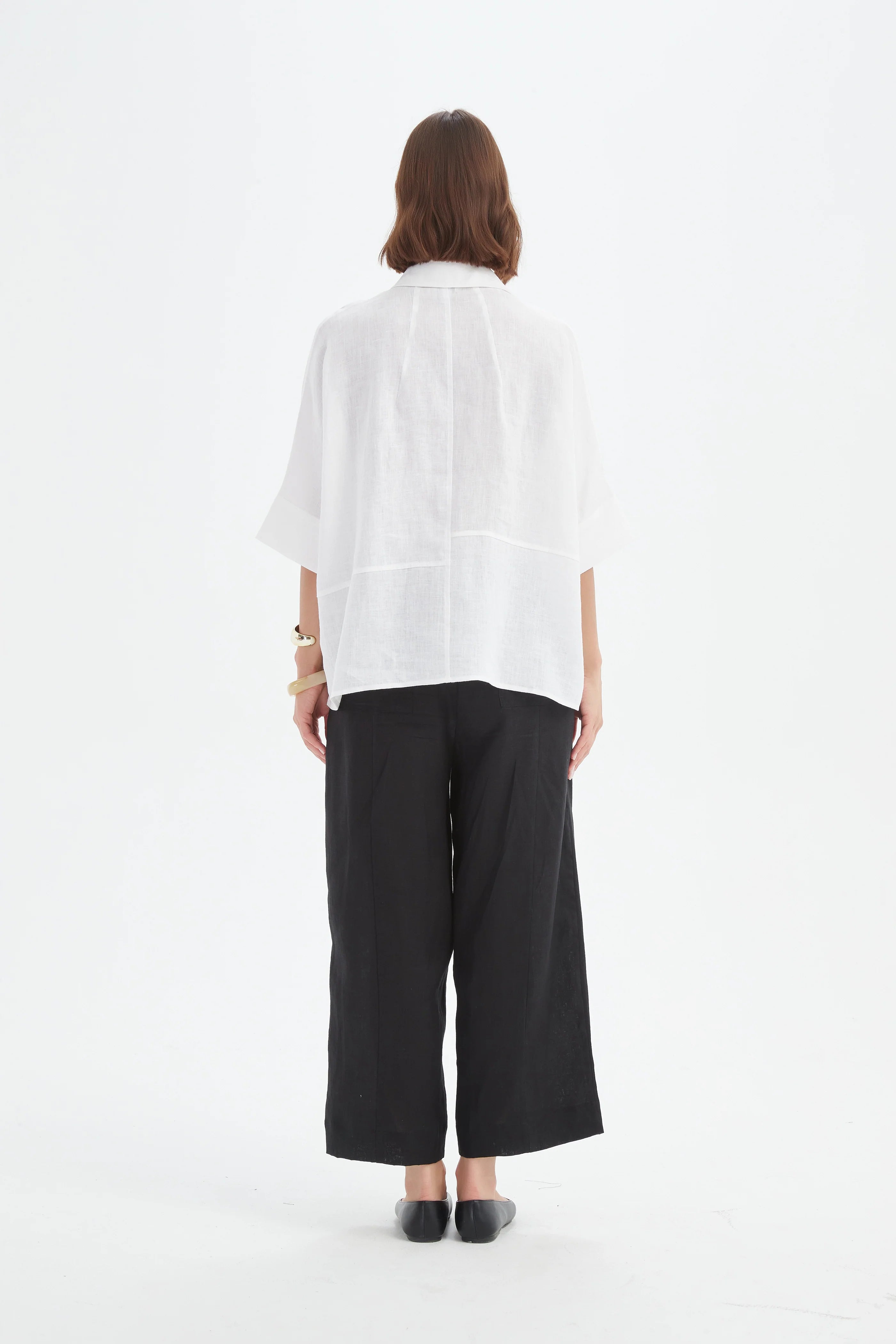 Tirelli Seam Detailed Boxy Shirt