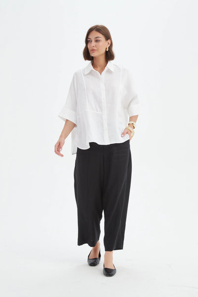 Tirelli Seam Detailed Boxy Shirt