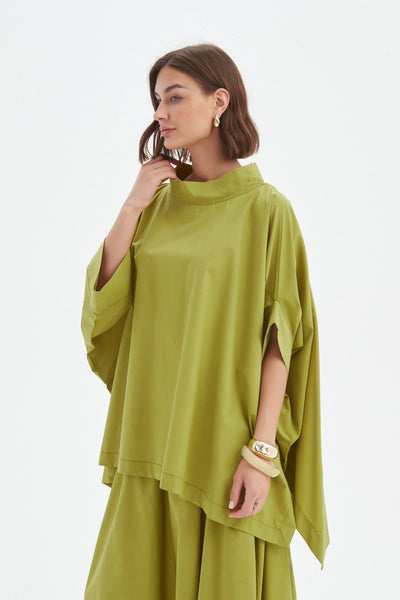 Tirelli Statement Neck Tunic