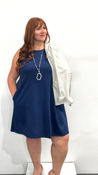 Eileen Fisher A-Line Knee Length Dress