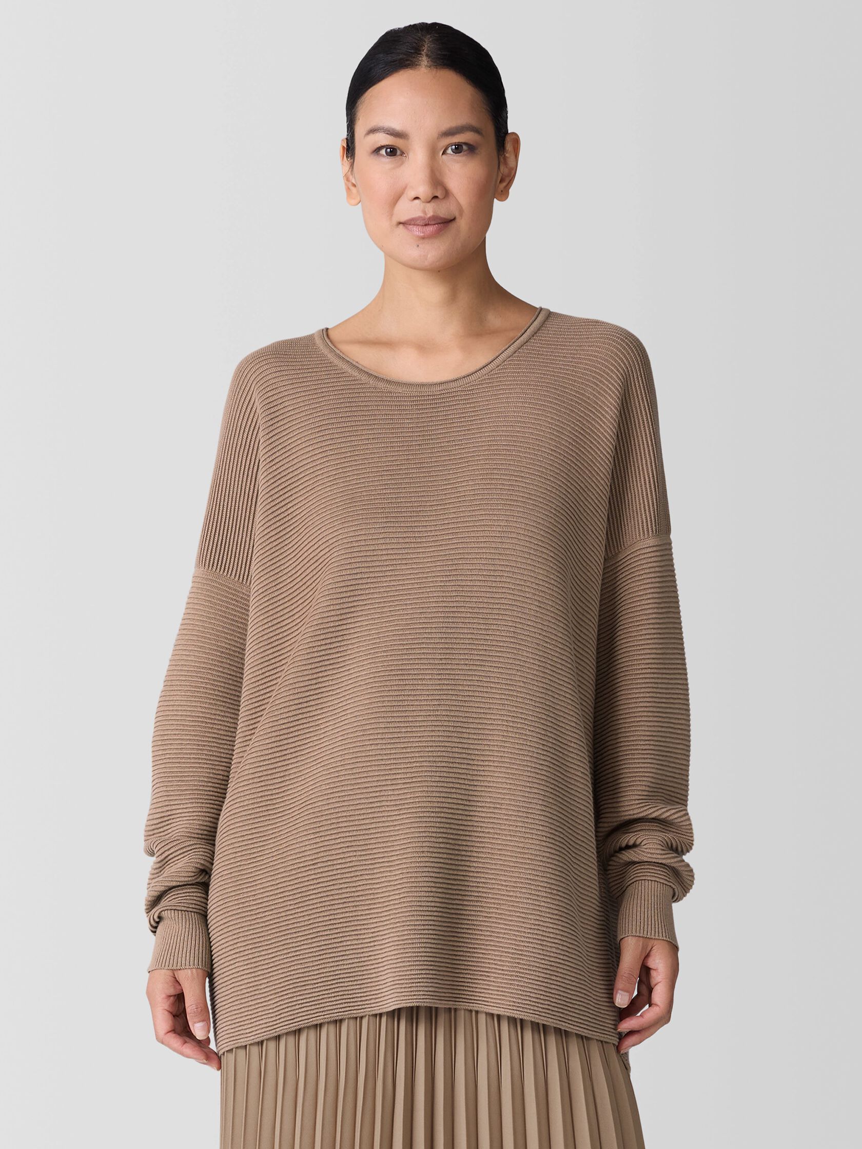 Eileen Fisher Crew Neck Tunic