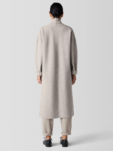 Eileen Fisher High Collar Coat