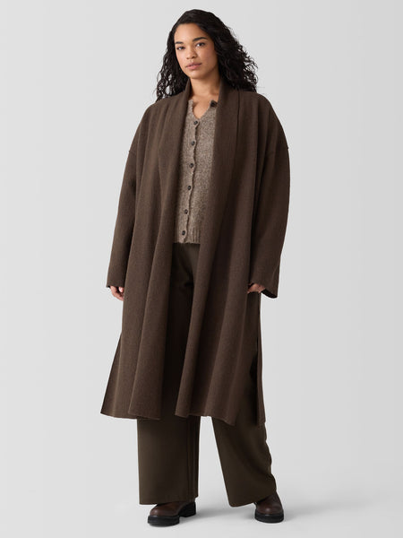 Eileen Fisher High Collar Coat