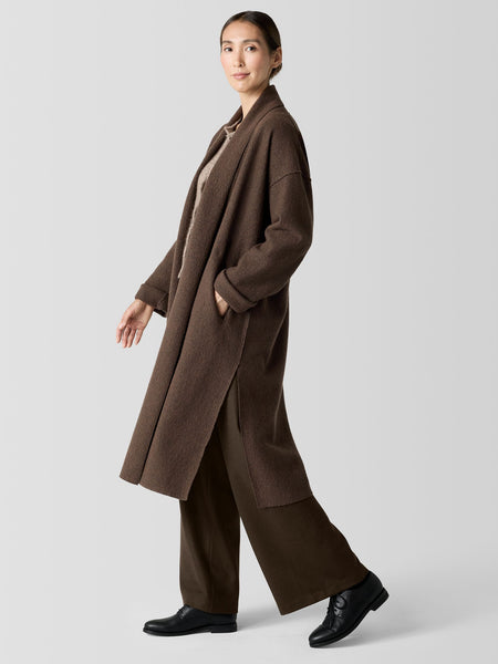 Eileen Fisher High Collar Coat