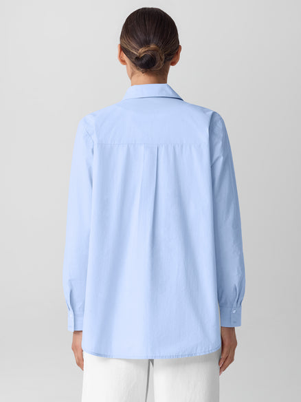 Eileen Fisher Classic Collar Long Shirt