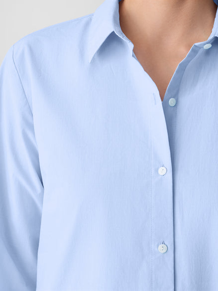 Eileen Fisher Classic Collar Long Shirt