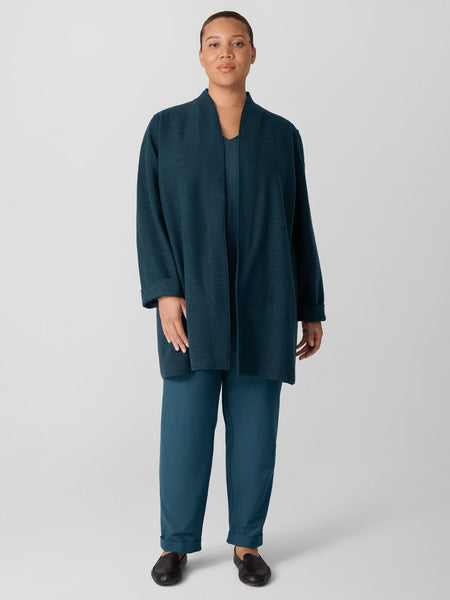 Eileen Fisher High Collar Jacket