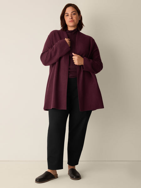 Eileen Fisher High Collar Jacket