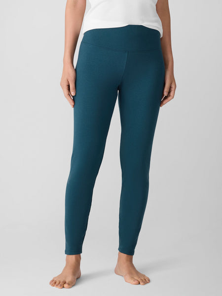 Eileen Fisher Cozy High Waisted Ankle Legging