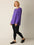 Eileen Fisher Crew Neck Long Sleeve Easy Tunic