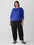 Eileen Fisher Round Neck Easy 3/4 Sleeve Tee