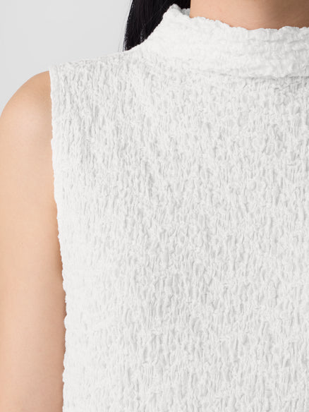 Eileen Fisher Funnel Neck Slim Tank