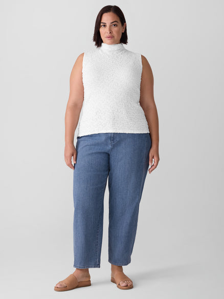 Eileen Fisher Funnel Neck Slim Tank