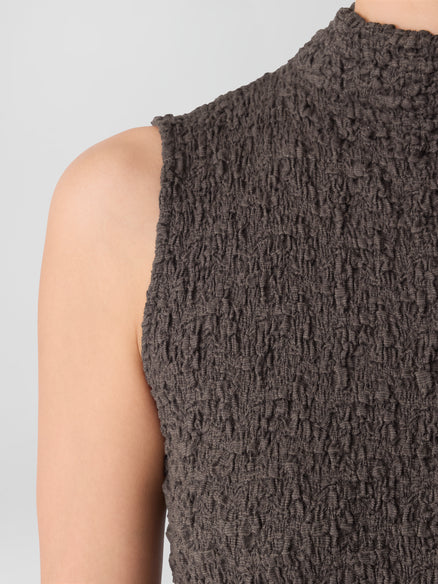 Eileen Fisher Funnel Neck Slim Tank