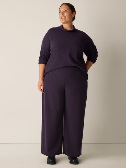 Eileen Fisher Wide Leg Ankle Pant
