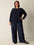 Eileen Fisher High Waisted Wide Full Leg Pant