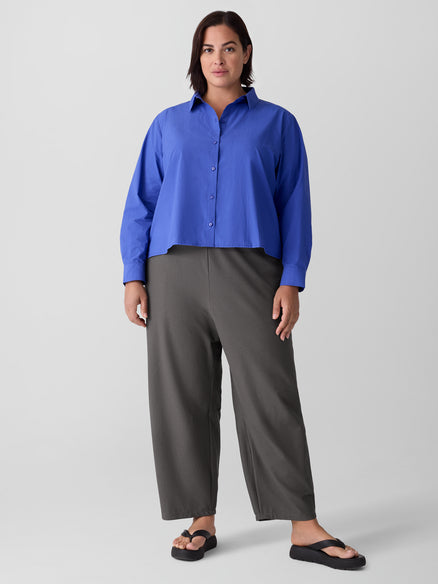 Eileen Fisher Ankle Barrel Pant W/ Pockets
