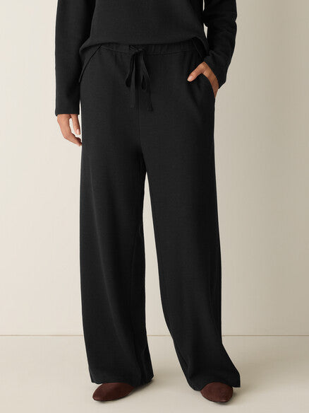 Eileen Fisher Wide Ankle Pant W/ Drawstring
