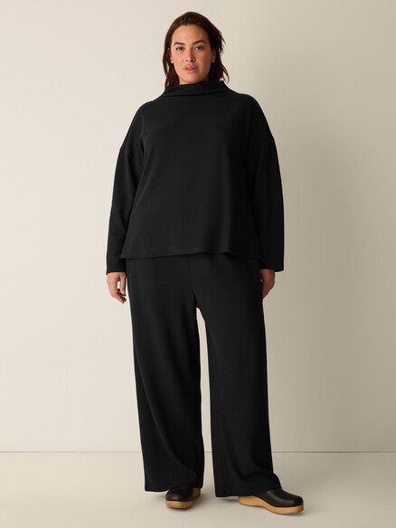 Eileen Fisher Wide Ankle Pant W/ Drawstring