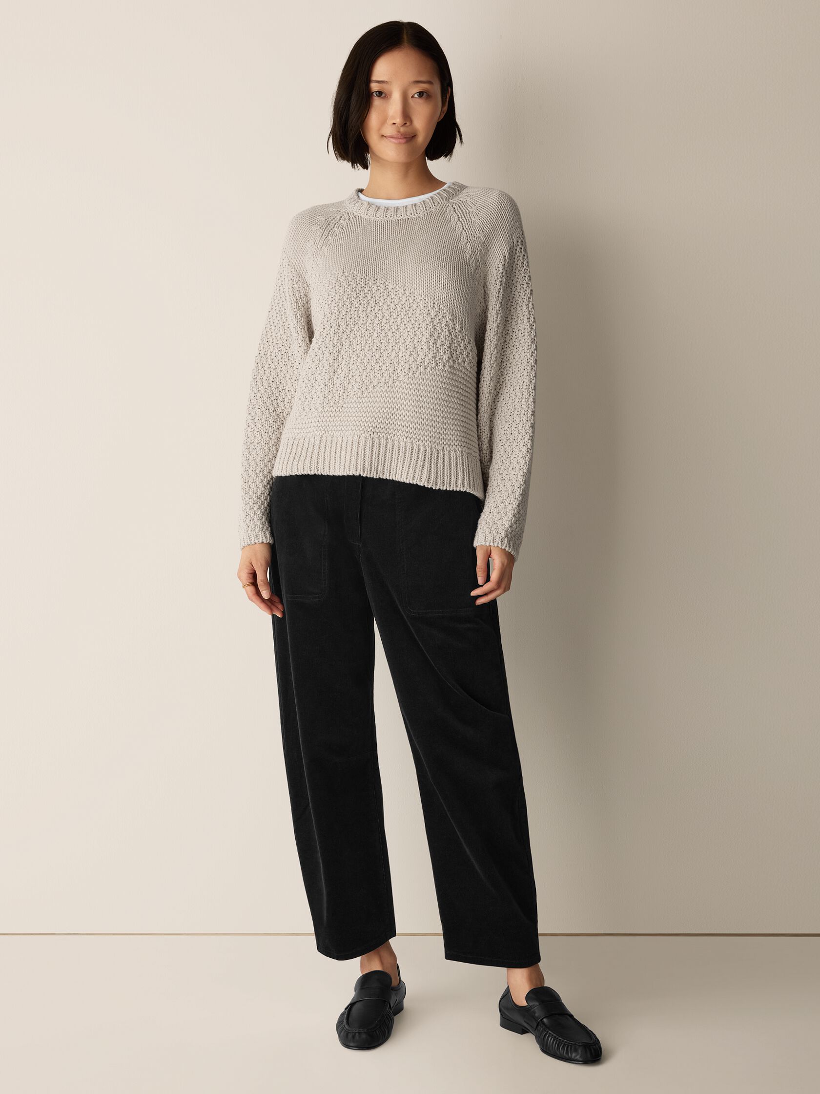 (Pre-Order) Eileen Fisher Crew Neck Sweater