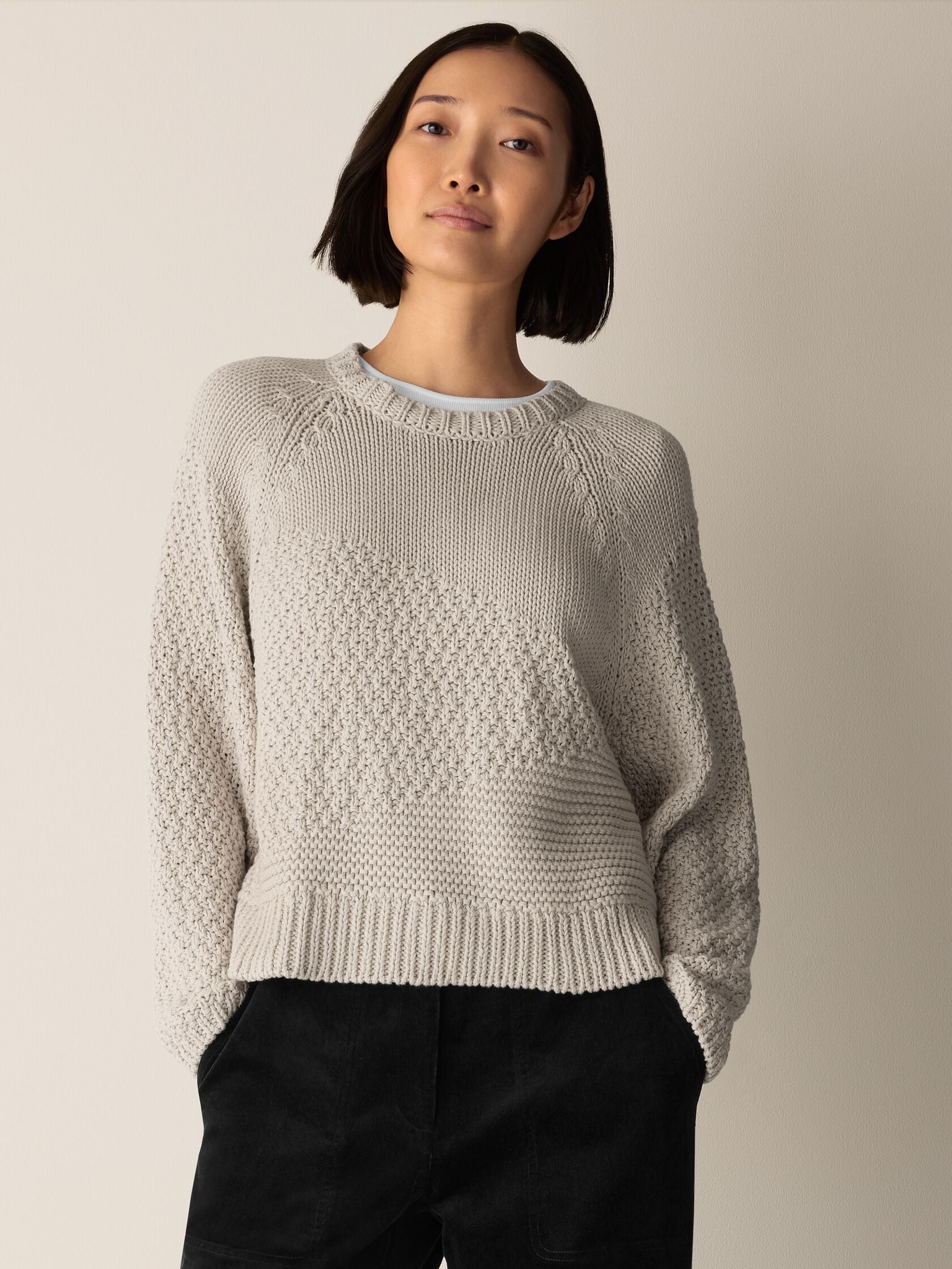 (Pre-Order) Eileen Fisher Crew Neck Sweater