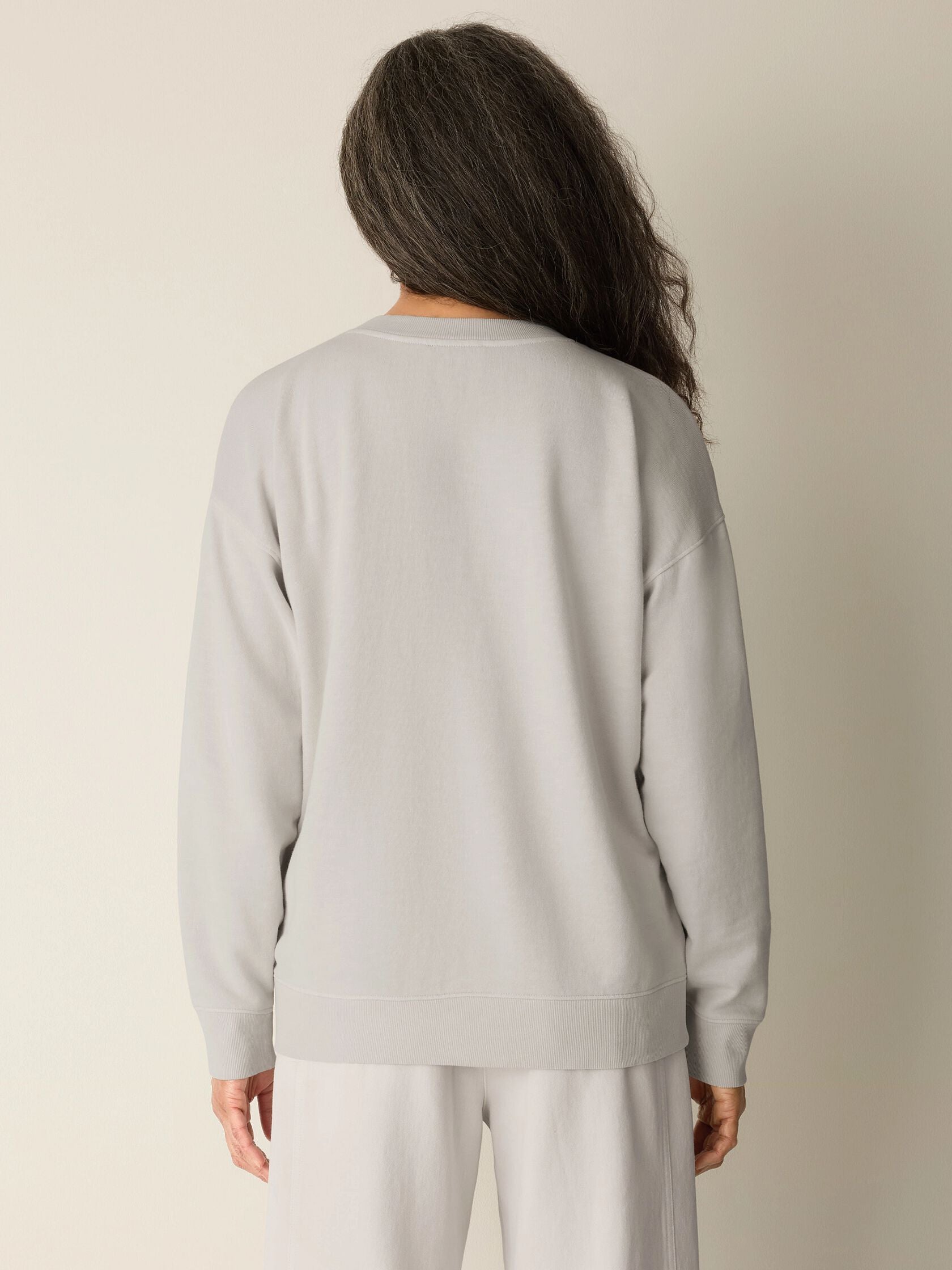 (Pre-Order) Eileen Fisher V-Neck Long Sweatshirt
