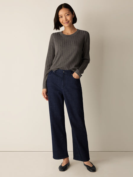 (Pre-Order) Eileen Fisher Straight Ankle Pant