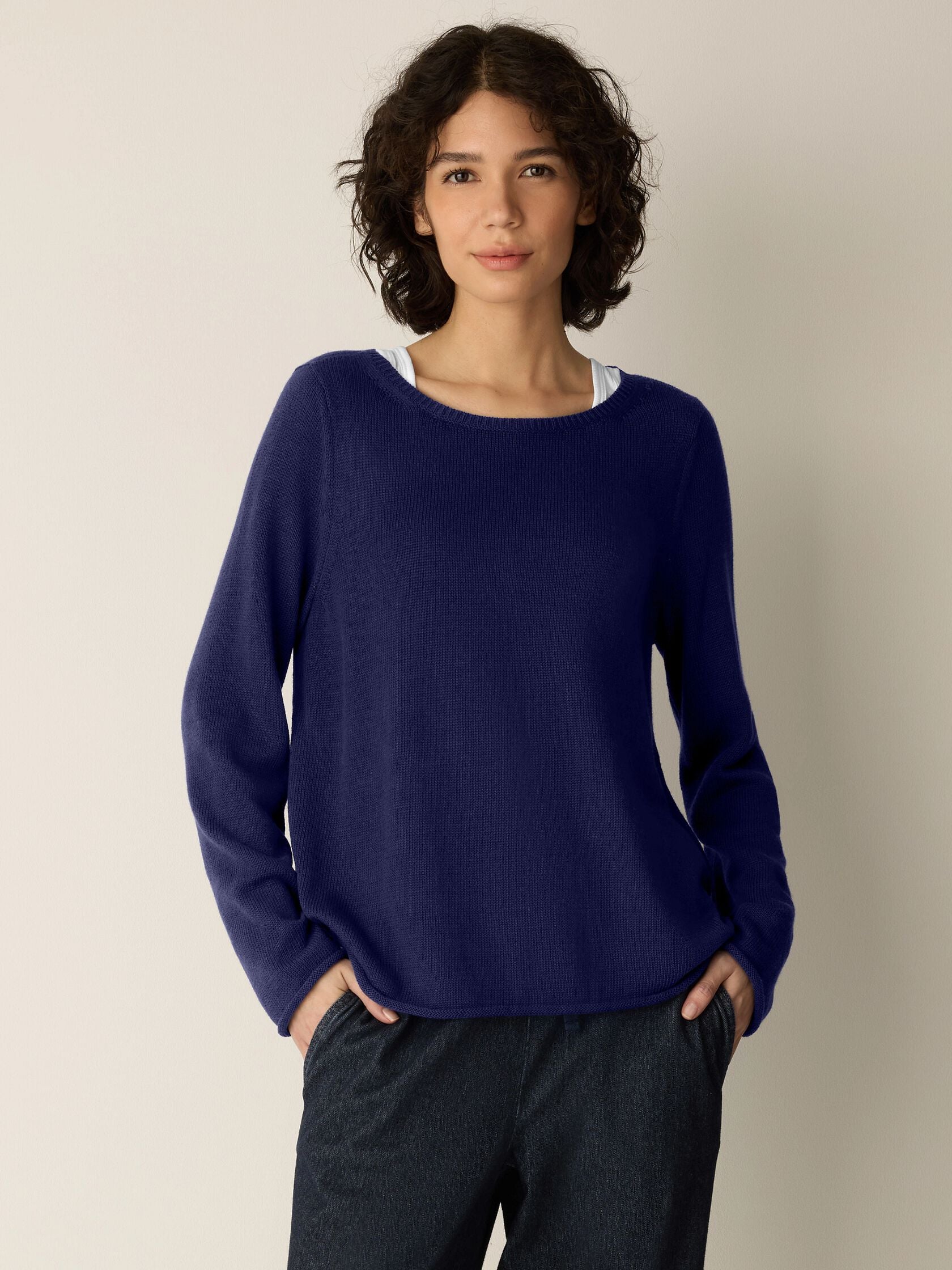 (Pre-Order) Eileen Fisher Bateau Neck Sweater