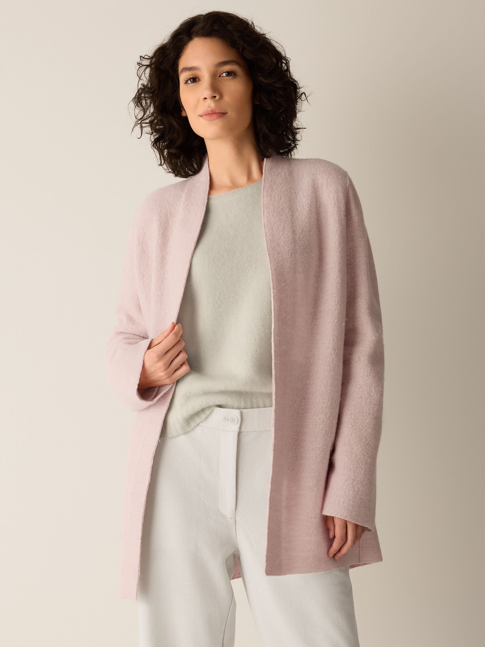 (Pre-Order) Eileen Fisher High Collar Jacket
