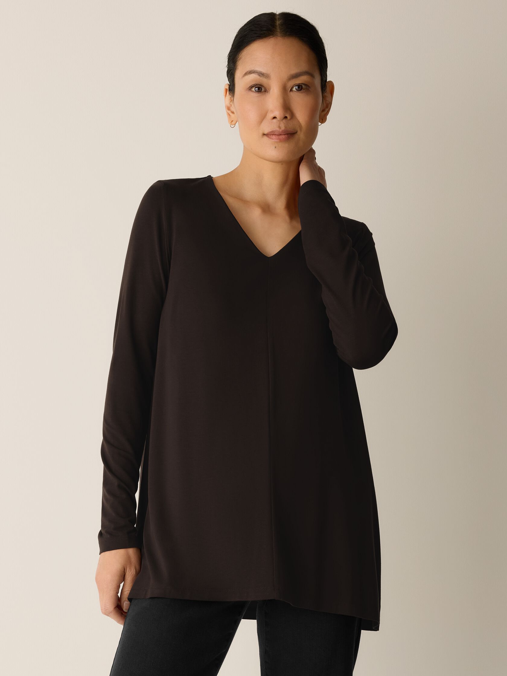 (Pre-Order) Eileen Fisher V-Neck Tunic