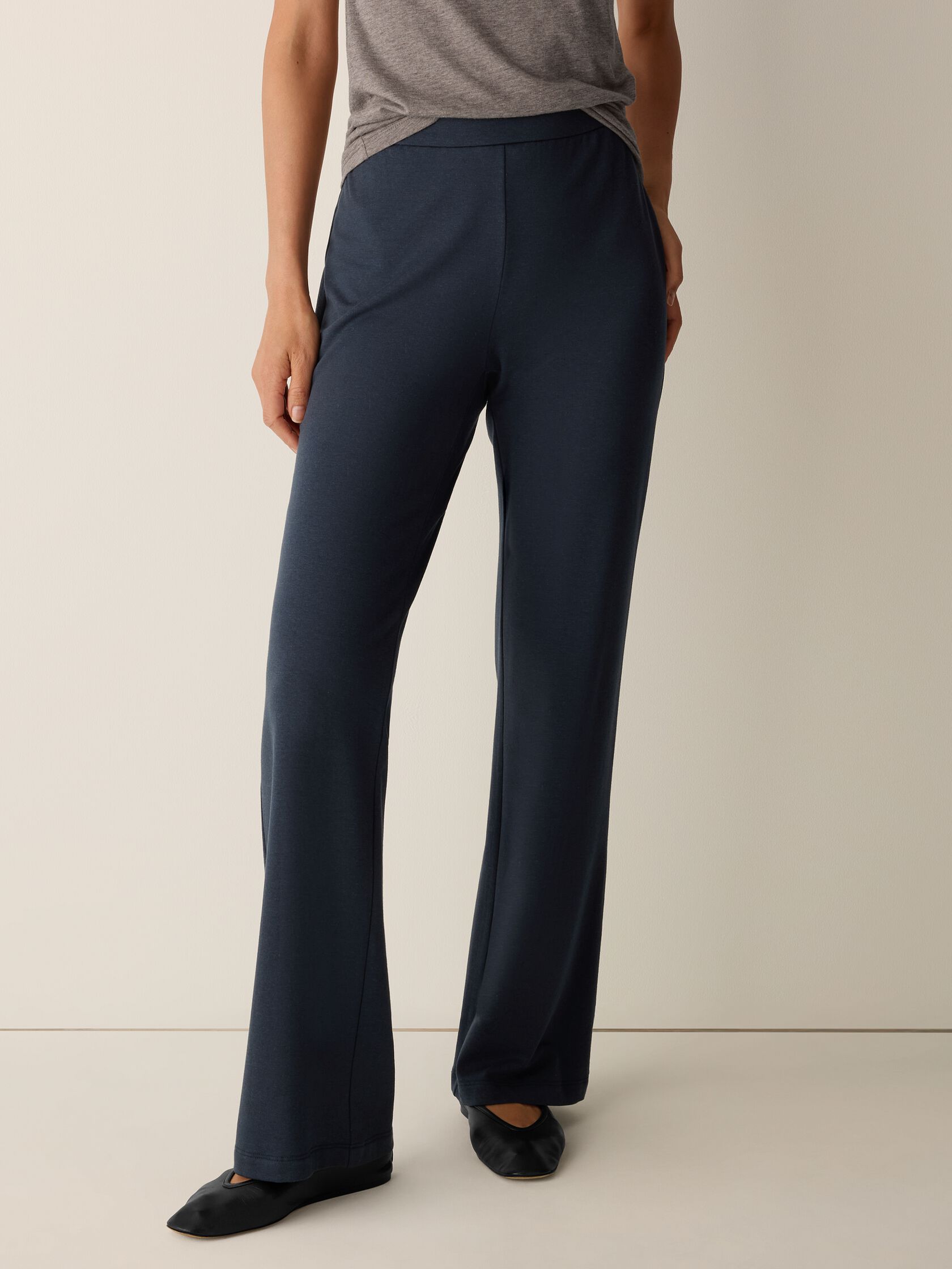(Pre-Order) Eileen Fisher Floor Length Kick Pant