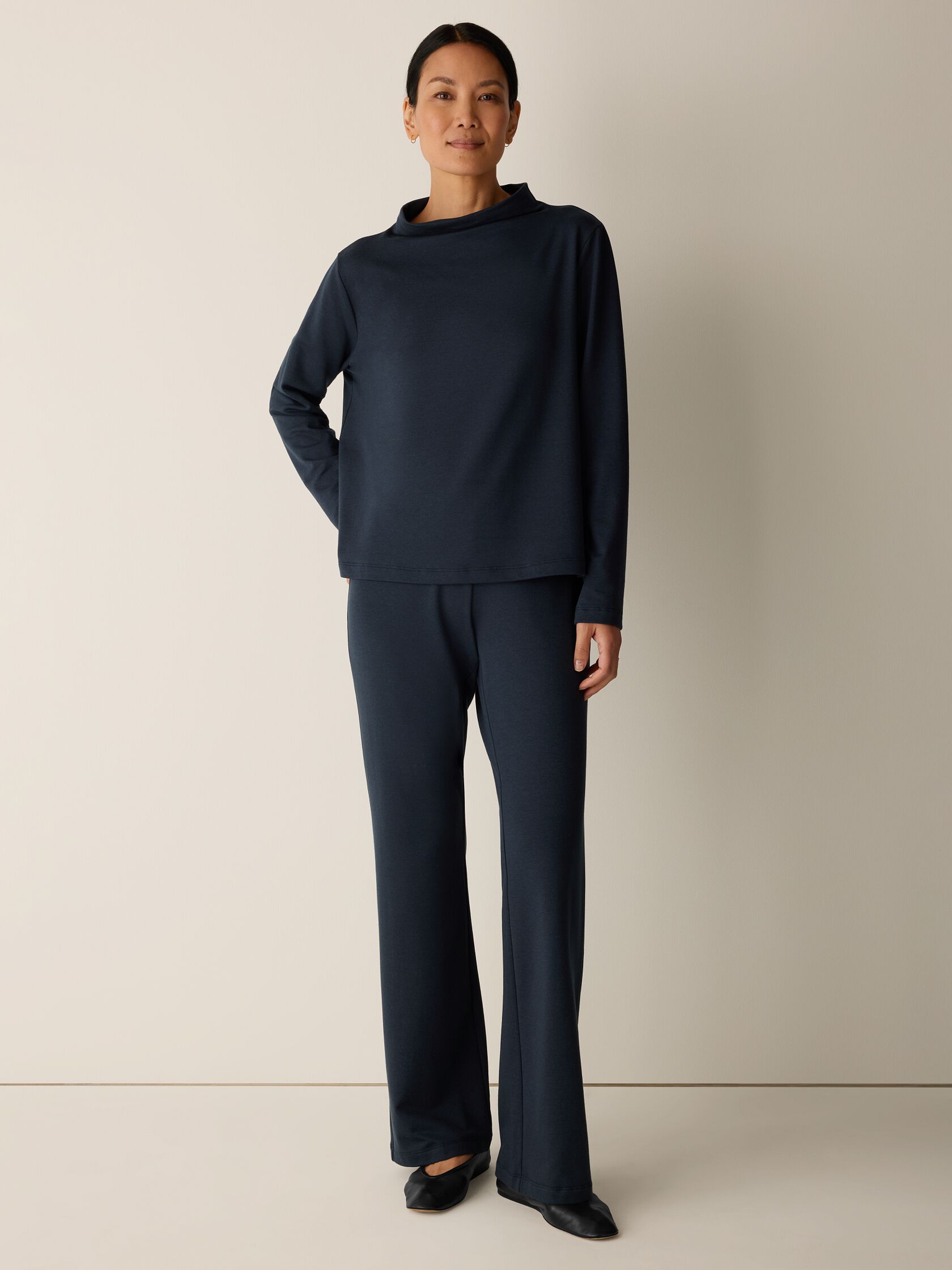 (Pre-Order) Eileen Fisher Floor Length Kick Pant